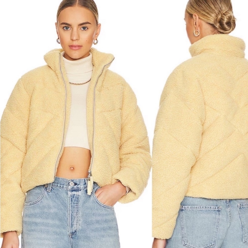 EAVES x REVOLVE Izzy‎ Jacket in Beige Cream tan Size Large L